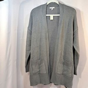 🆕️ Maurices Gray Pocketed  Cardigan Sz 0X